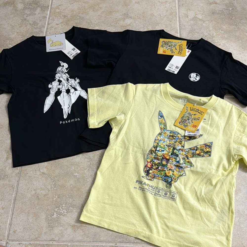 Pikachu Graphic Tee for Kids - Yellow